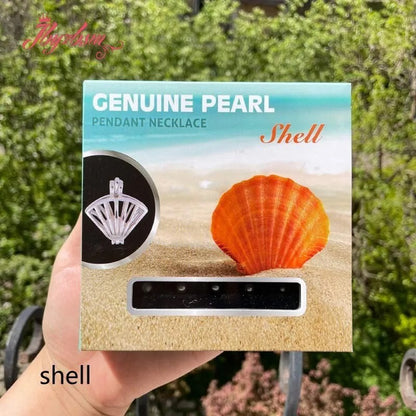 Pearl of Love Wish Necklace – 5 Freshwater Pearl Pendant Gift Box Set