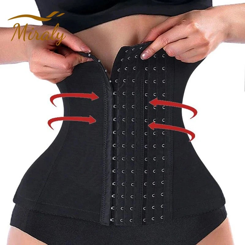 Women’s Adjustable Waist Trainer Belt – Breathable Tummy Control Shapewear for Daily Support