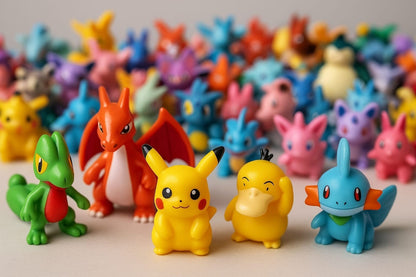 24 pcs Pokemon Figures pack Pikachu Action Models, Collectible Gifts