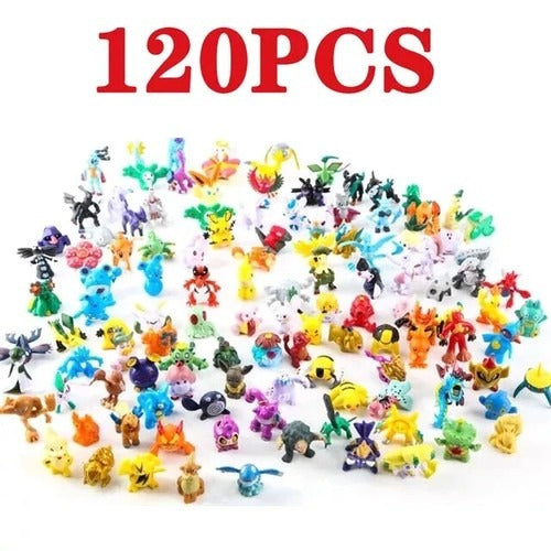24 pcs Pokemon Figures pack Pikachu Action Models, Collectible Gifts