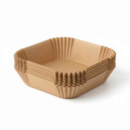 9 Inch Premium Air Fryer Liners – 100PCS Disposable Non-Stick Easy Clean Baking Paper
