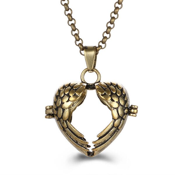 Aromatherapy Zircon Cage Necklace - Essential Oil Diffuser Pendant