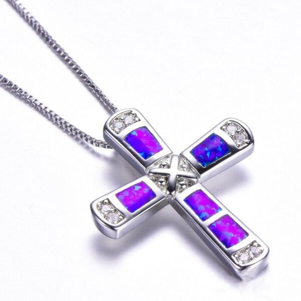 Cross Pendant Necklace – Minimal Symbolic Chain for Women