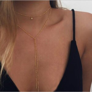 Retro Clavicle Necklace – Simple Vintage Chain for Women