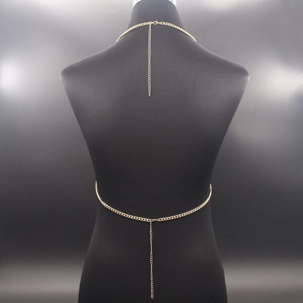 Fashion Body Chain Necklace – Minimal Bikini Styling Accessory for Women