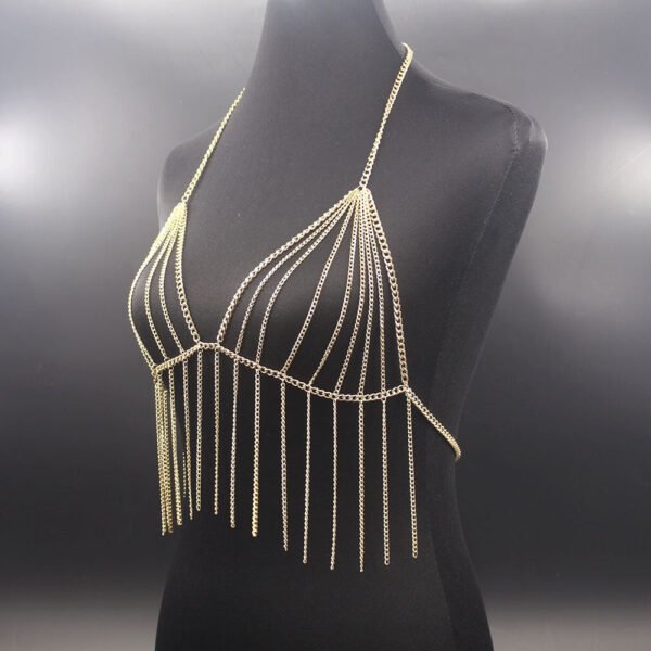 Fashion Body Chain Necklace – Minimal Bikini Styling Accessory for Women