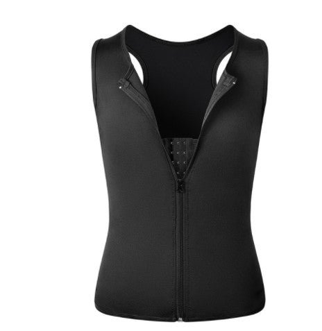 Men’s Waist Trainer Tank Top – Slimming Compression Body Shaper Vest