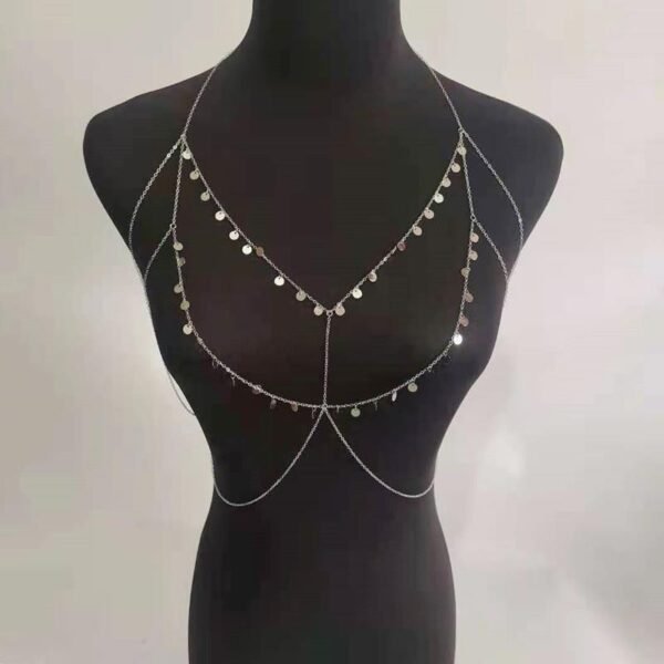 Tassel Body Chain Necklace – Beach Style Waist & Chest Accessory for Women