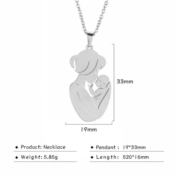 Family Pendant Necklace – Elegant Symbolic Chain for Women