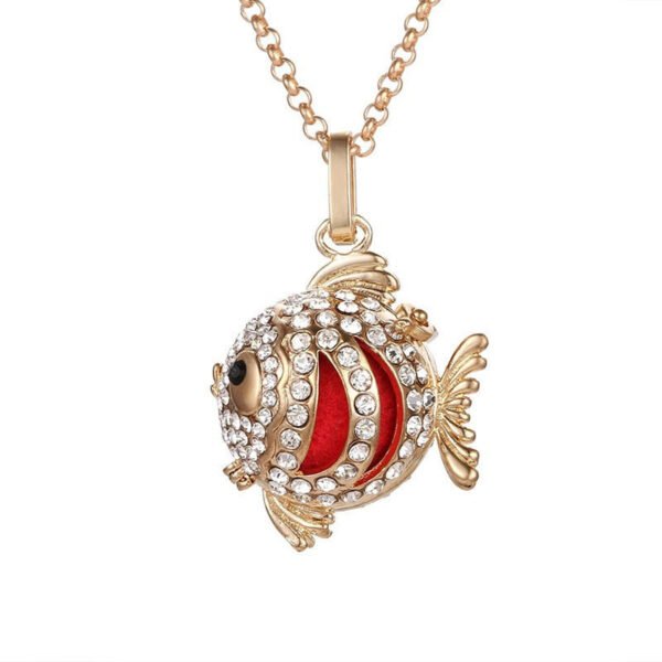 Aromatherapy Zircon Cage Necklace - Essential Oil Diffuser Pendant