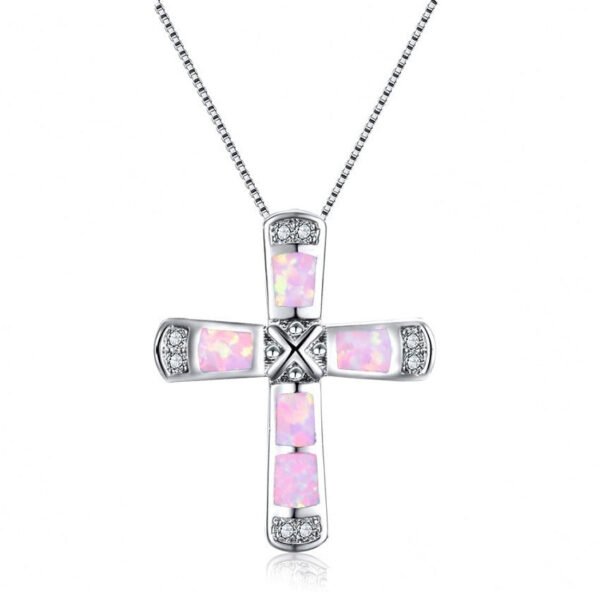 Cross Pendant Necklace – Minimal Symbolic Chain for Women