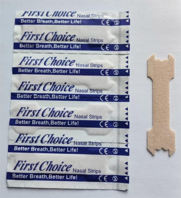 Black Anti-Snoring Nasal Strips – Breath Support Sleep Aid