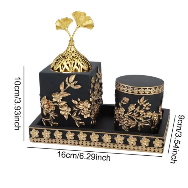 Arabian Incense Burner Set – Decorative Home Fragrance Burner
